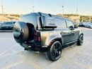 لاند روفر ديفندر 110 X P400 3.0L | Monthly AED 5950/- | 0% DP | Blindspot | Leather Interior | # 92966