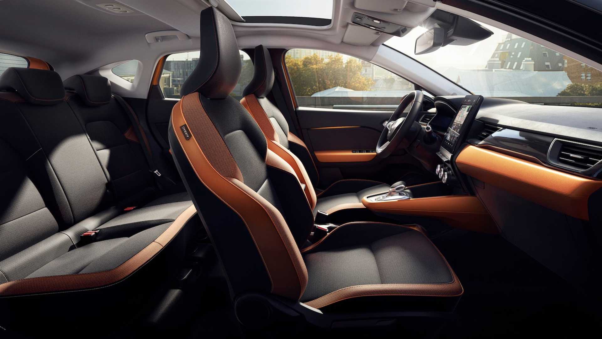 Renault Captur interior - Seats