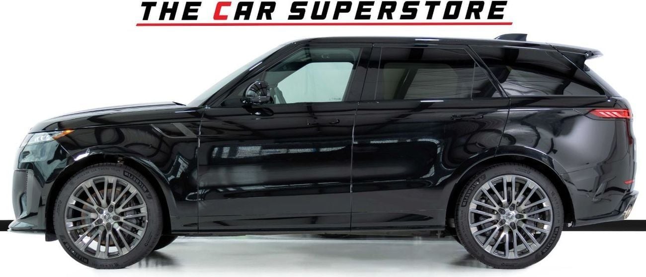 Land Rover Range Rover Sport Range Rover Sport SV Edition One-2 Years Warranty 2 Years Service Contract-Obsidian Black Color