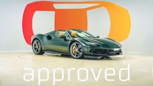 فيراري 296 GTS Ferrari 296 GTS V6 Twin-Turbo Hybrid | AED 20,973 PM | Warranty October 2027 | GCC