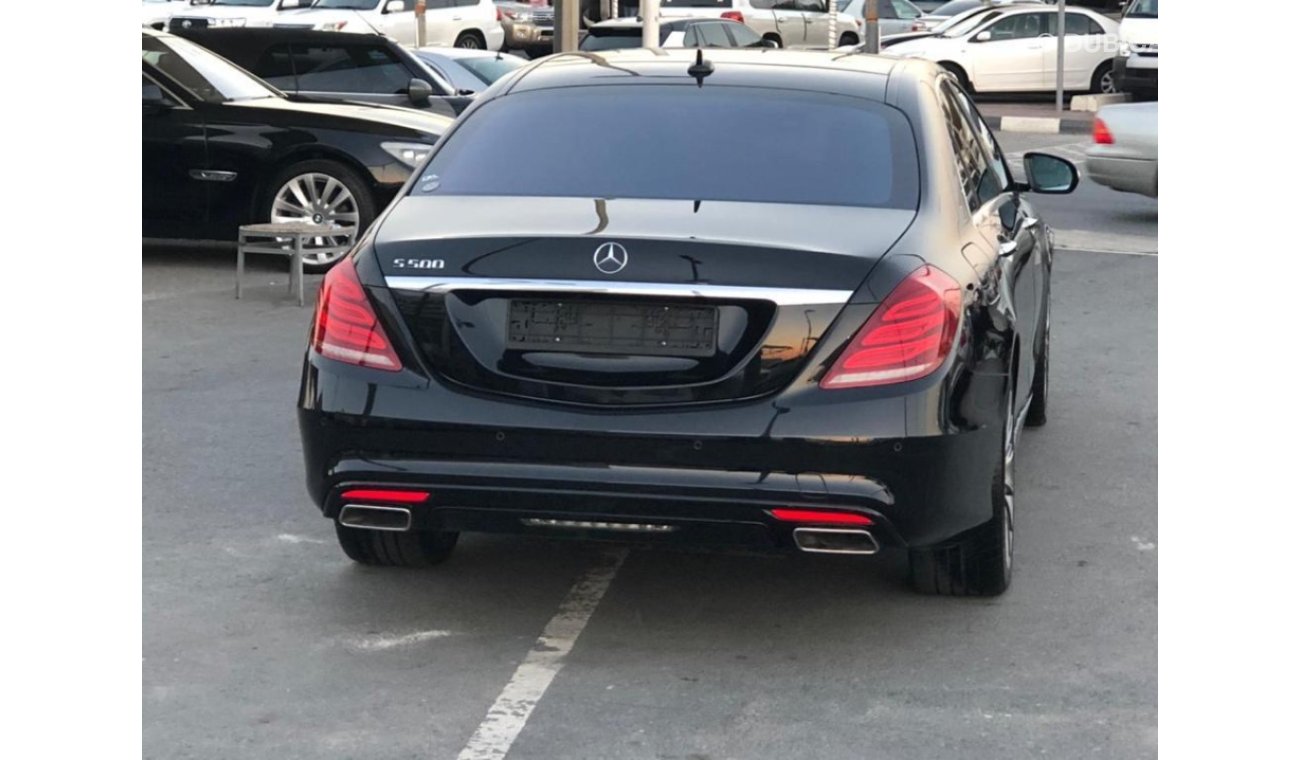 مرسيدس بنز S 500 موديل 2015 خليجي فل مواصفات 3كبسات بانوراما ومثبت سرعه وتحكم كهربي كامل ونظام صوت ممتاز وكاميرا خلفي