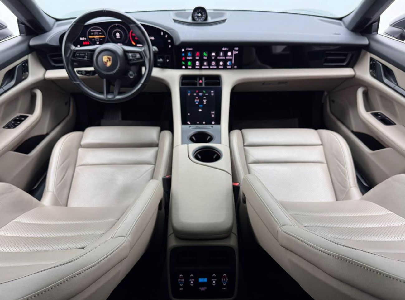 بورش تايكان 4S Cross Turismo 2021 Porsche Taycan 4S, 2026 Porsche Warranty, Porsche Service History, GCC