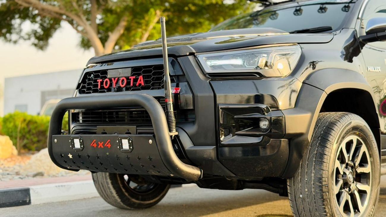 Toyota Hilux MODIFIED TO ROCCO GR SPORTS | NUDGE BAR | AUTO TRANSMSSION | LEATHER SEATS | JBL MULTIMEDIA SCREEN A