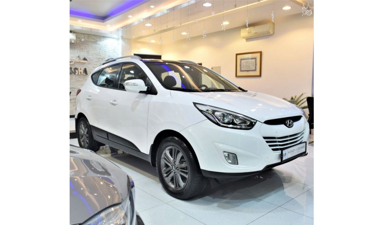 Hyundai Tucson AED 685 Per Month / 0% D.P | Hyundai Tucson 4WD 2014 Model!! in White Color! GCC Specs