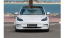 Tesla Model 3 Long Range Tesla Model 3 Performance  White Interior  GCC 2022 9,400 KM Auto Pilot AED Under Warrant