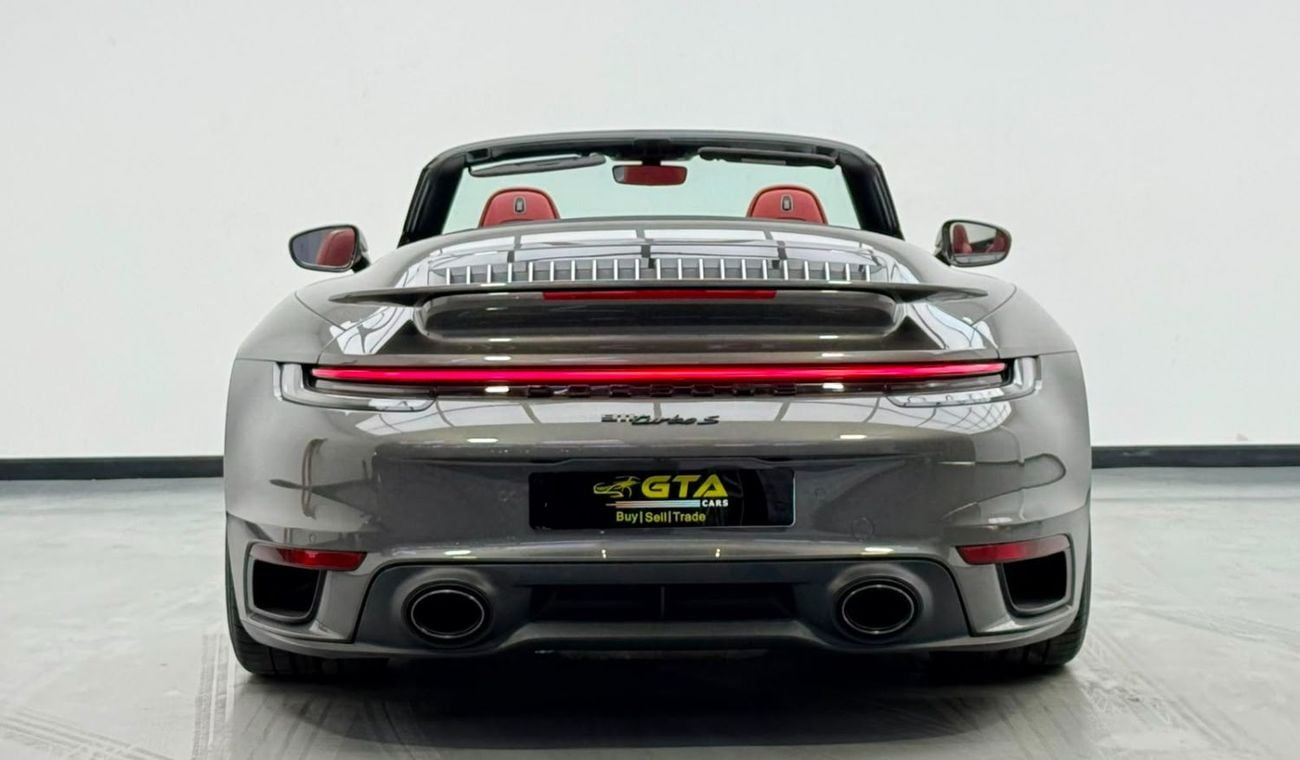 بورش 911 2021 Porsche 911 Turbo S Cabriolet, Warranty, Full Porsche Service History, Excellent Condition, GCC