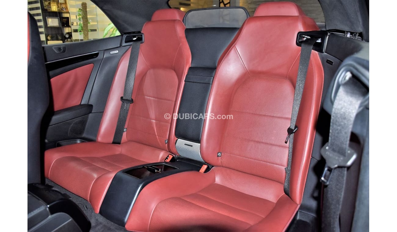 Mercedes Benz E350 EXCELLENT DEAL for our Mercedes Benz E350 CONVERTIBLE ( 2013 Model ) in Black Color GCC Specs