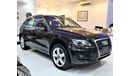 Audi Q5 VERY LOW MILEAGE! ONLY 80,000KM! Audi Q5 2.0T 2009 Model!! in Black Color! GCC Specs