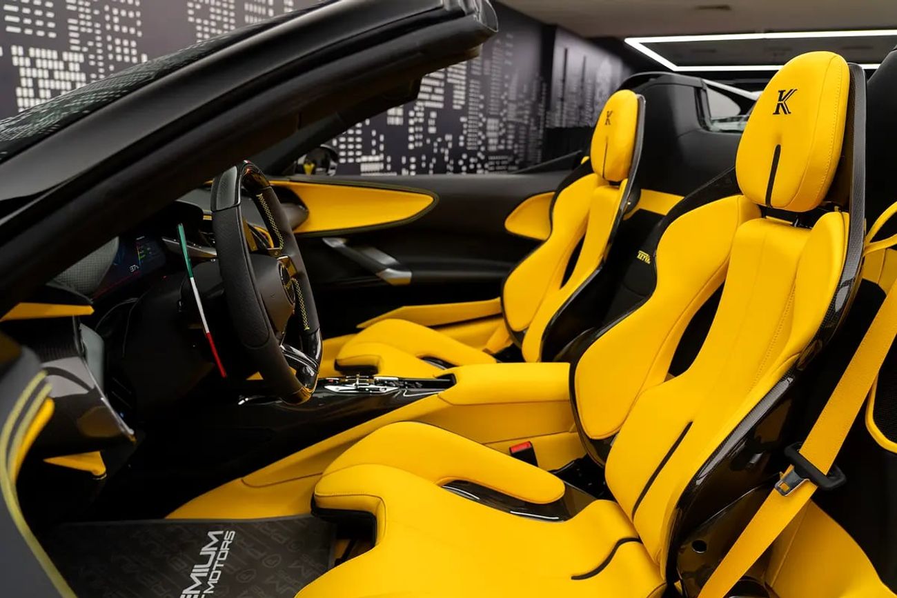 فيراري SF90 سبيدر Ferrari | SF90 SPIDER KEYVANY 1 OF 10 | VIOLA HONG KONG COLOUR