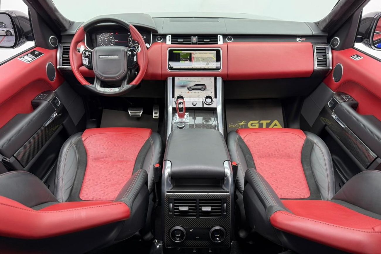 Land Rover Range Rover Sport SVR 5.0L (575 HP) AWD 2021 Range Rover Sport SVR, 2026 RR Warranty, Fully Loaded, Excellent Conditio