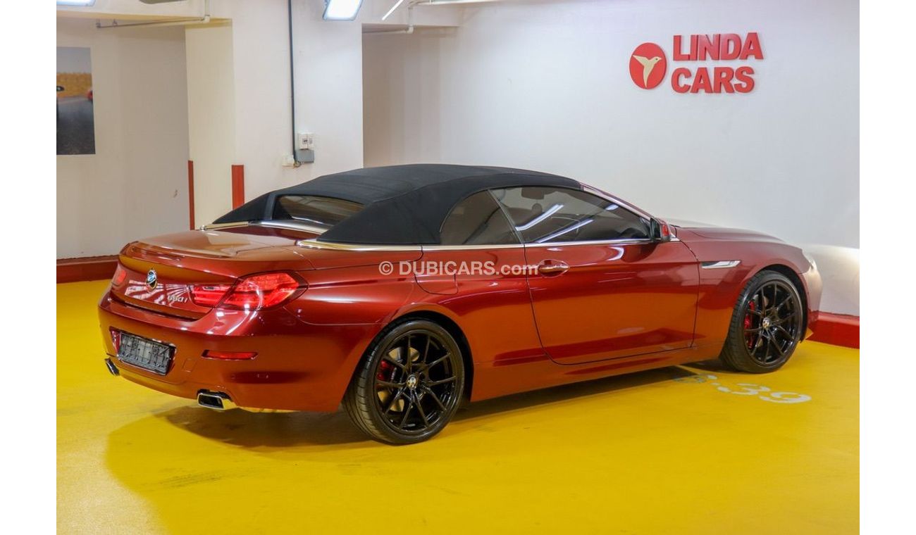 بي أم دبليو 650i BMW 650i M-Kit Convertible 2011 GCC.