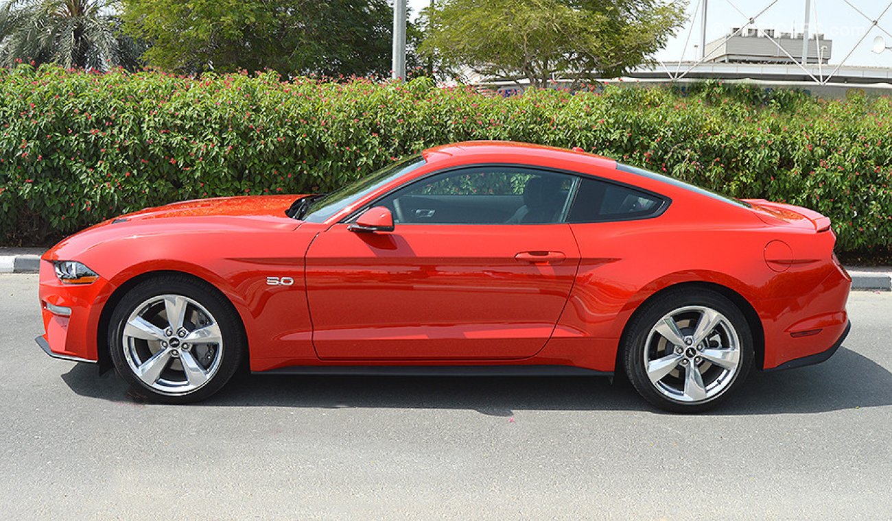 Ford Mustang 2019 GT Premium, 5.0L V8 GCC, 0km w/ 3 Years or 100K km Warranty + 60K km Service from Al Tayer