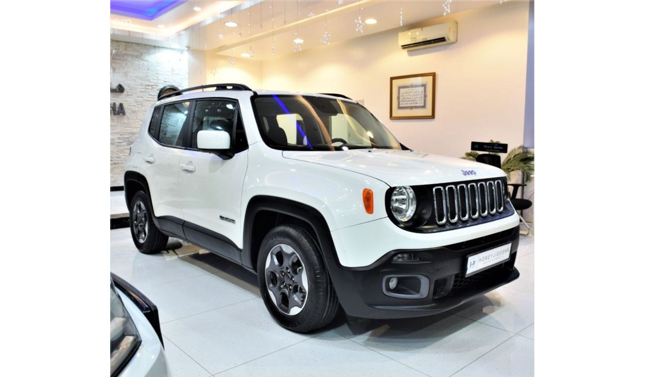 جيب رينيجيد FULL SERVICE HISTORY! LOW MILEAGE JEEP Renegade LONGITUDE 2017 Model!! White Color! GCC Specs