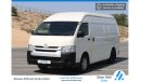 Toyota Hiace 2017 | HIACE HIROOF DELIVERY VAN WITH EXCELLENT CONDITION AND GCC SPECS