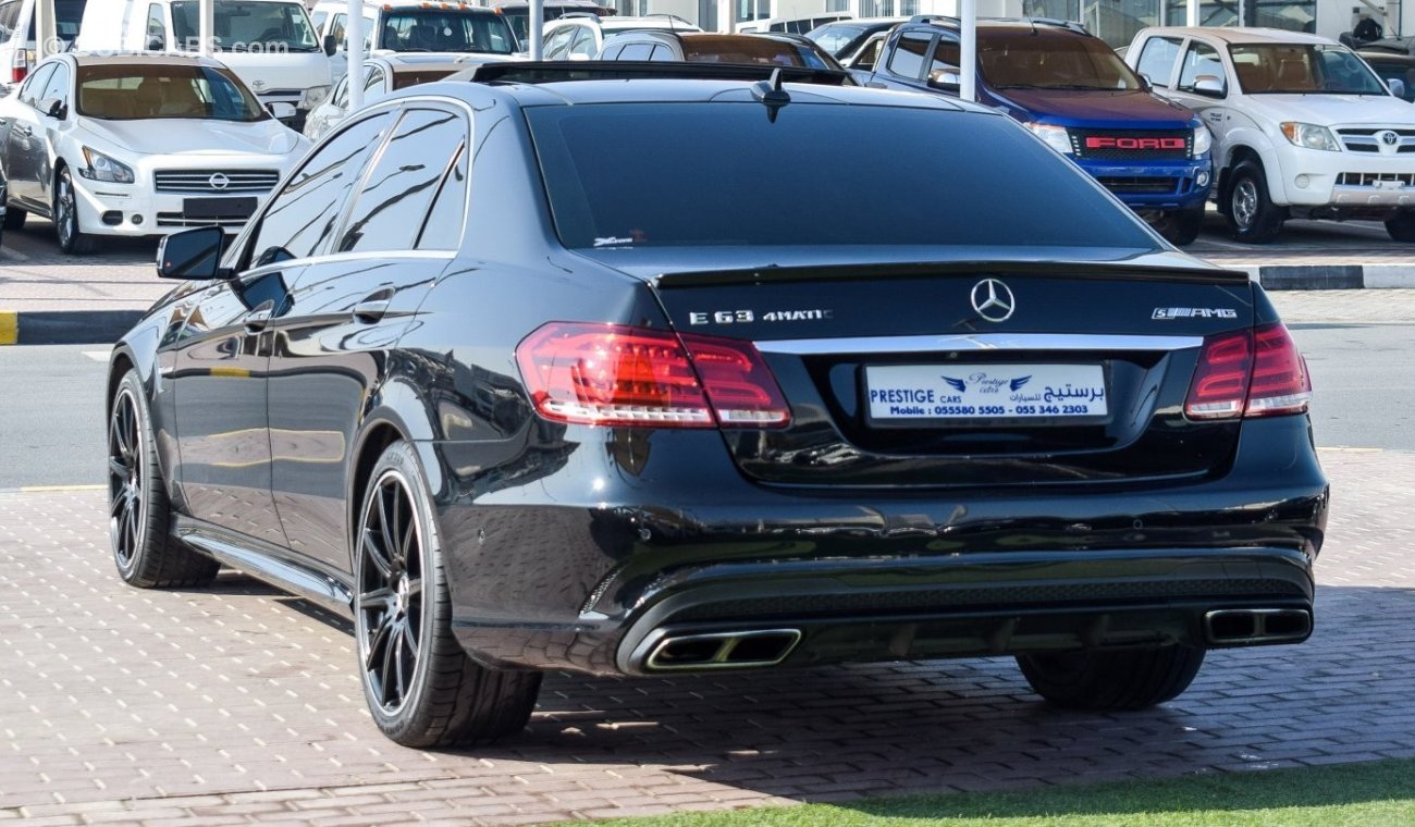 مرسيدس بنز E 63 AMG V8 BITURBO