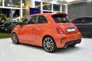 Abarth 695 EXCELLENT DEAL for our Abarth 695 Turismo ( 2023 Model ) in Orange Color GCC Specs