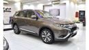 Mitsubishi Outlander EXCELLENT DEAL for our Mitsubishi Outlander 4WD ( 2019 Model ) in Brown Color GCC Specs