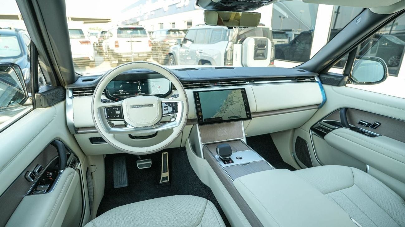 لاند روفر رينج روفر Autobiography P530 4.4L V8 WHITE - WHITE 2025 MY EXPORT PRICE