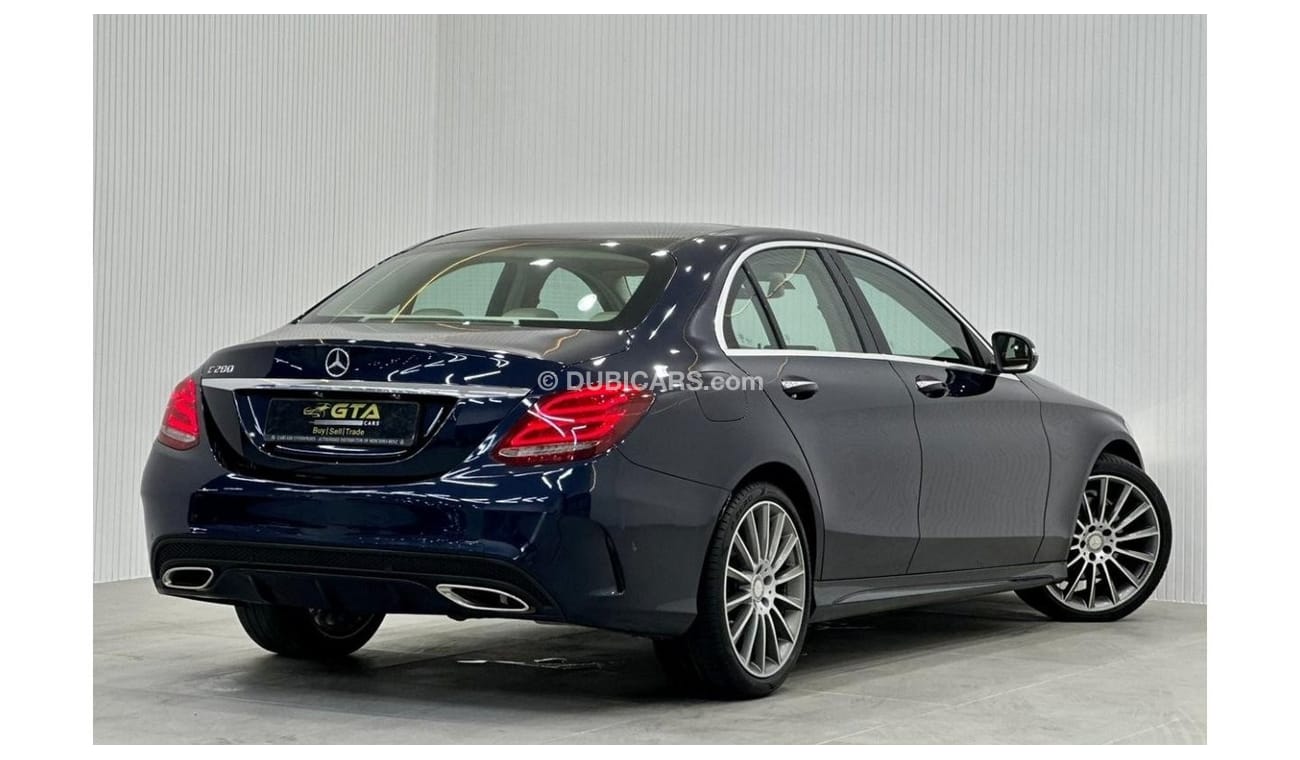 Mercedes-Benz C 200 Std 2015 Mercedes Benz C200 AMG, GCC