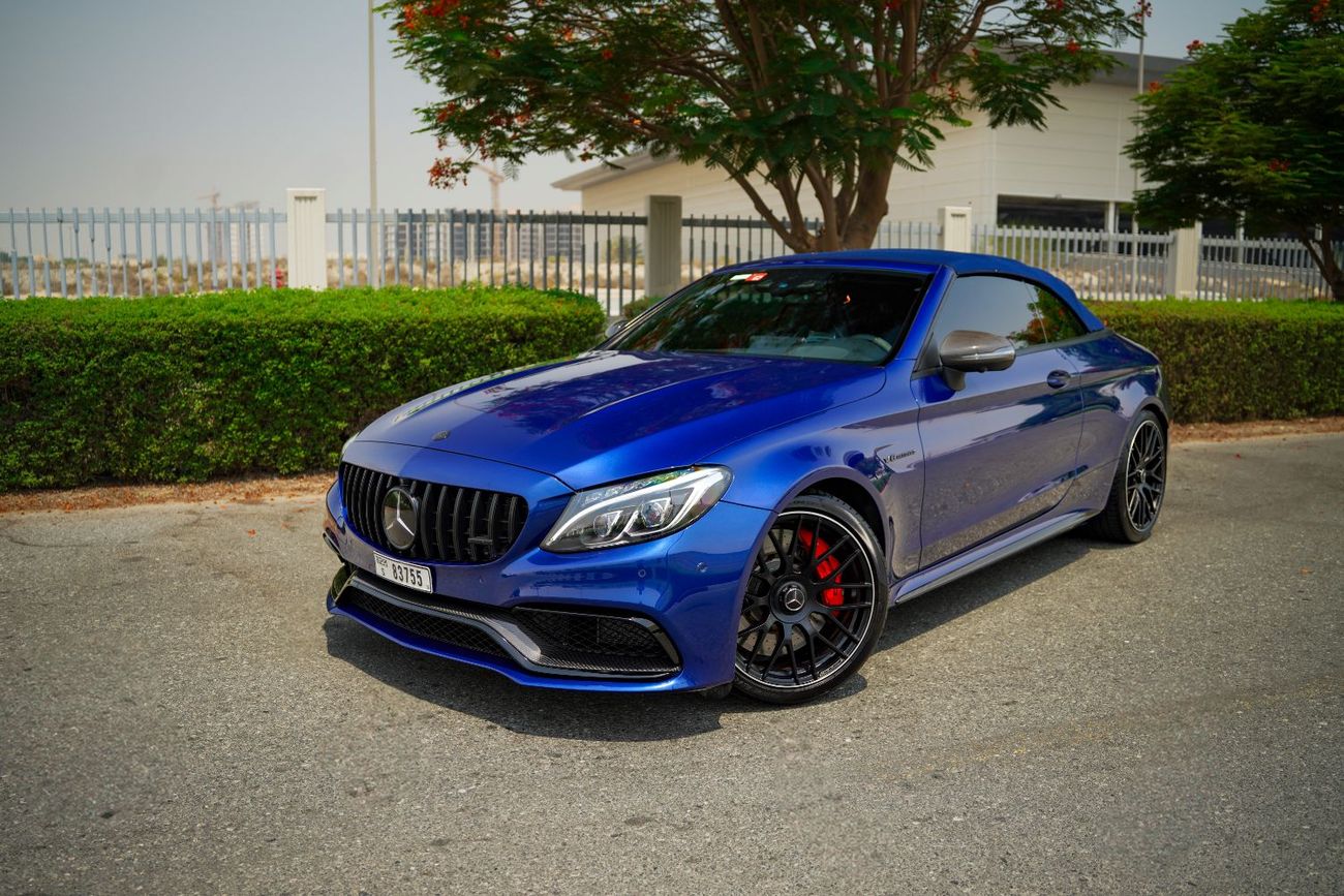 مرسيدس بنز C 63S AMG 4.0L V8 BiTurbo, 510 HP Convertible