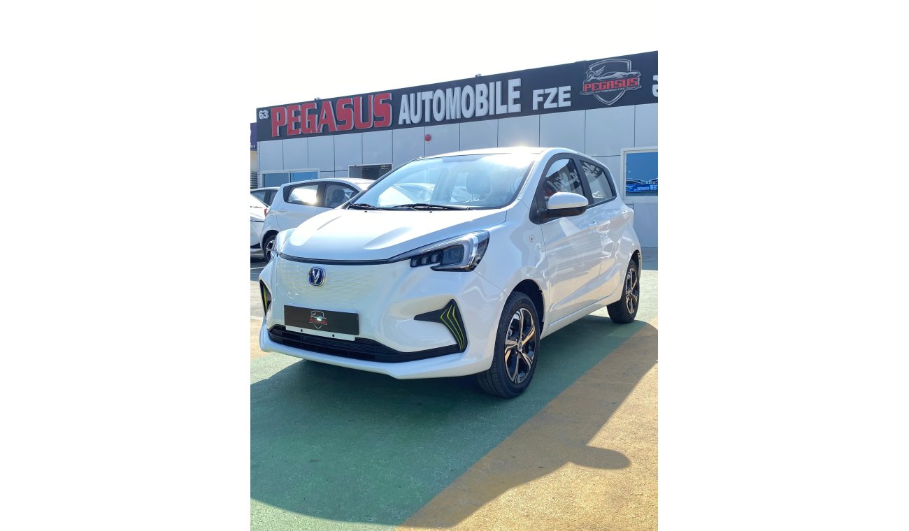 Changan Ben E-Star Double Charger White Exterior with Blue Interior 2023