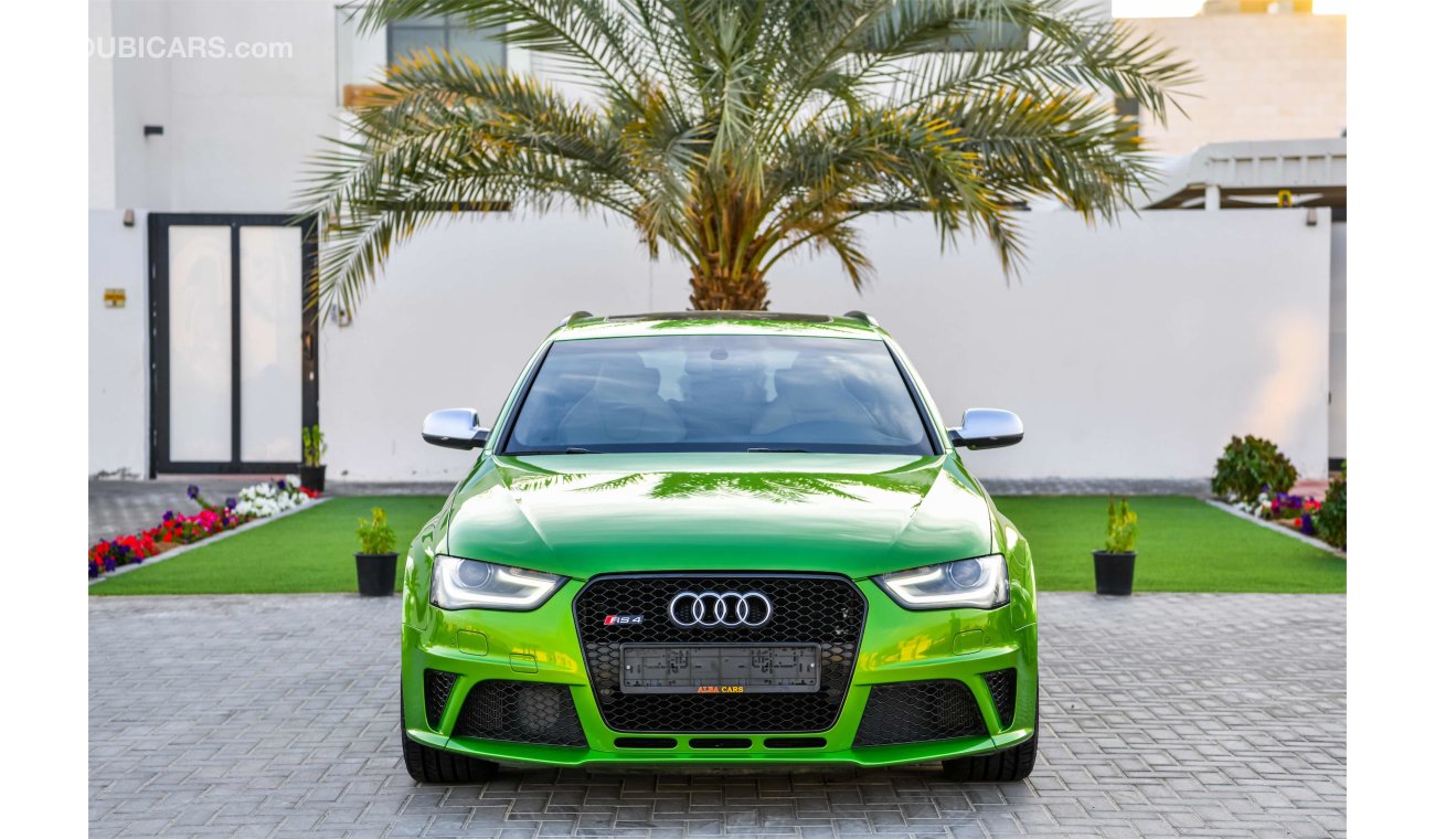 Audi RS4 3 Y Warranty!  - GCC - AED 3,231 P.M. AT 0% DOWNPAYMENT