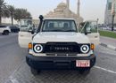 تويوتا لاند كروزر بيك آب 2024 shape ,diesel 4.5 liter ,right hand drive ,only or export available
