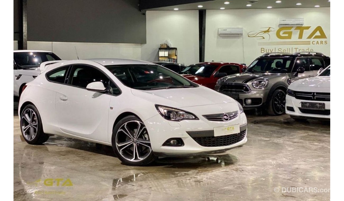 Opel Astra 2017 OPEL GTC WARRANTY AND SERVICE, GCC