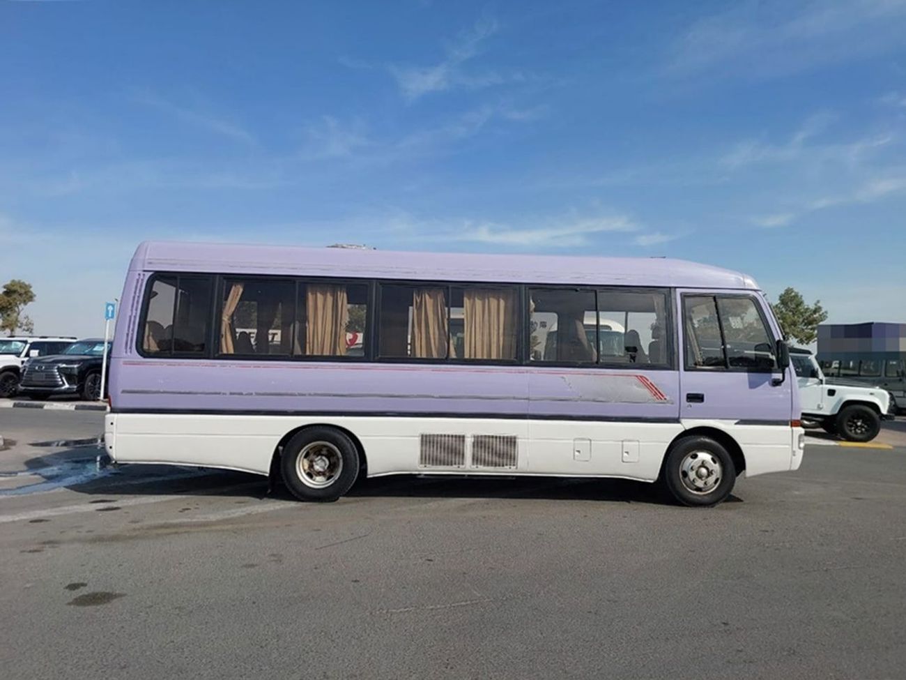 ميتسوبيشي روزا MITSUBISHI ROSA BUS RHD 1995 MODEL 3.9 L DIESEL AUTOMATIC(PM40299)