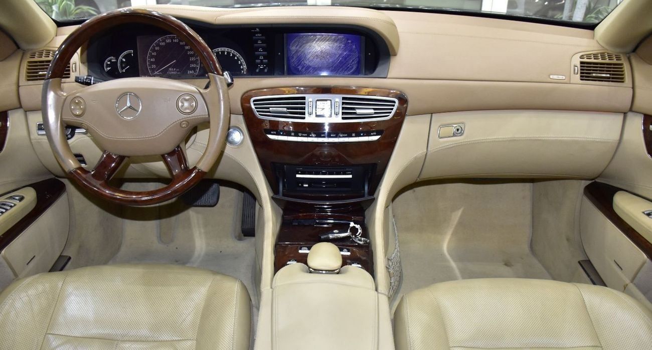 Mercedes-Benz CL 500 EXCELLENT DEAL for our Mercedes Benz CL500 ( 2007 Model ) in Black Color GCC Specs