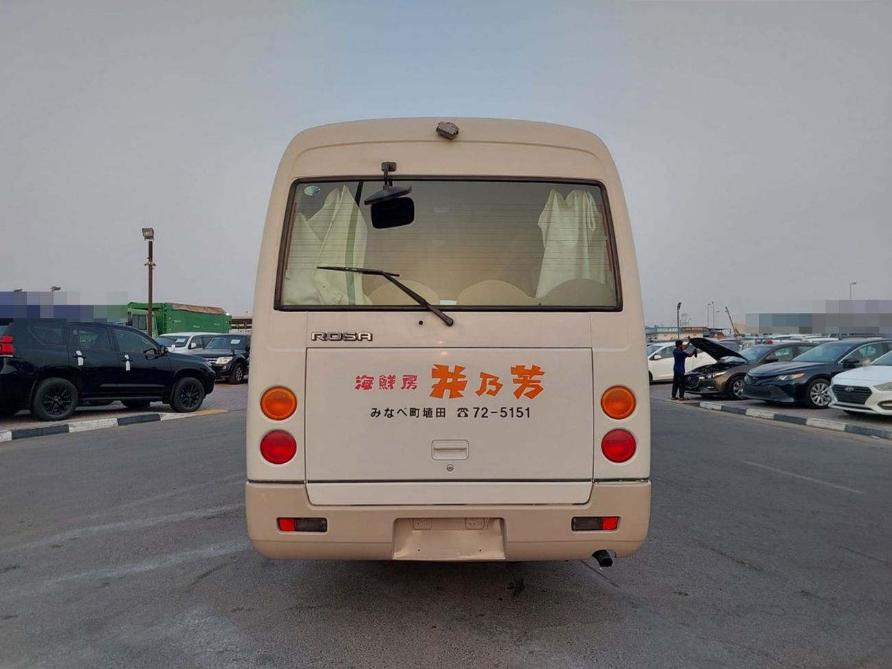 ميتسوبيشي روزا MITSUBISHI ROSA BUS RHD 2002 MODEL 4.8 L DIESEL AUTOMATIC(PM00253)
