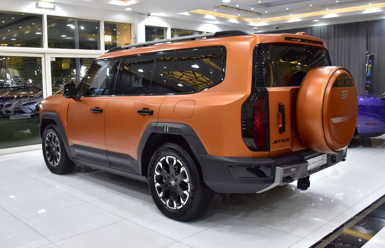 جيتور G700 FLAGSHIP EXCELLENT DEAL for our Jetour G700 Flagship / Ivory ( 2026 Model ) in Orange Color Color GCC Specs