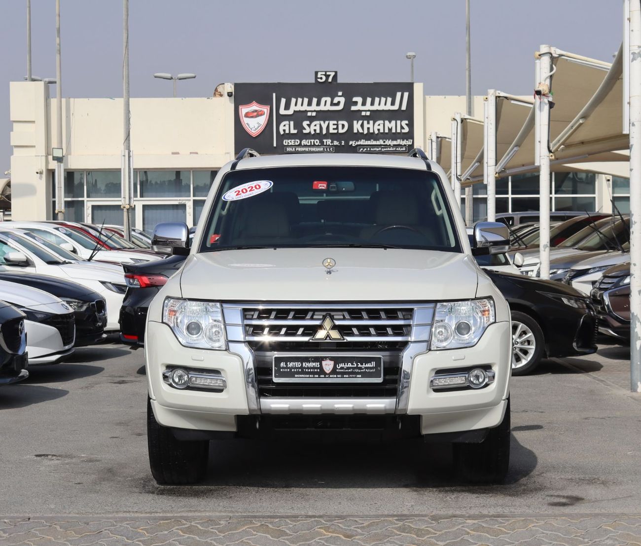 ميتسوبيشي باجيرو ميتسوبيشي باجيرو 2020- خليجى - بدون حوادث -  3.8L - (6)V -عدد7مقاعد - بحاله ممتازه