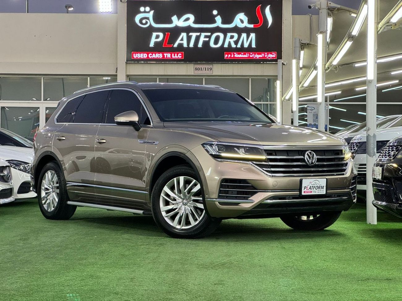 Volkswagen Touareg SE Volkswagen touareg Model 2018 GCC SPECS ORIGINAL paint no accident