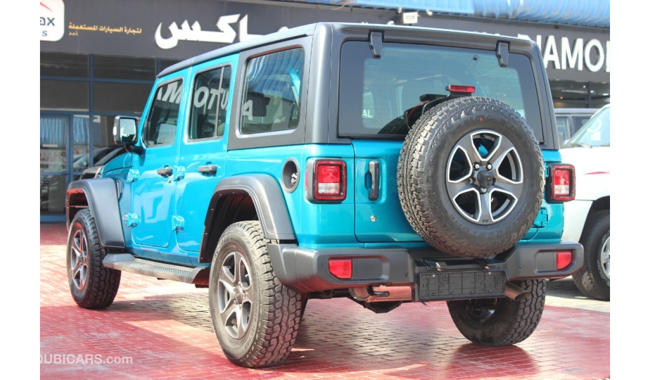 جيب رانجلر (2020) UNLIMITED SPORT V6, GCC, UNDER WARRANTY FROM LOCAL DEALER