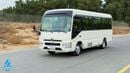 Toyota Coaster 23-Seater Bus 4.0L Diesel RWD GCC Specs Full Option White | BEST PRICE