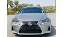 Lexus IS300 Platinum Lexus is 300 GCC full option perfect condition original paint under warranty