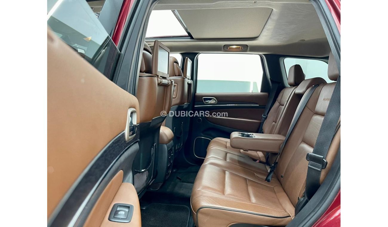 Jeep Grand Cherokee Summit 2015 Jeep Grand Cherokee Summit 4x4, Full JEEP Service History, Warranty, GCC