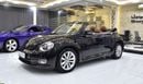فولكس واجن بيتيل EXCELLENT DEAL for our Volkswagen Beetle Convertible ( 2017 Model ) in Black Color American Specs