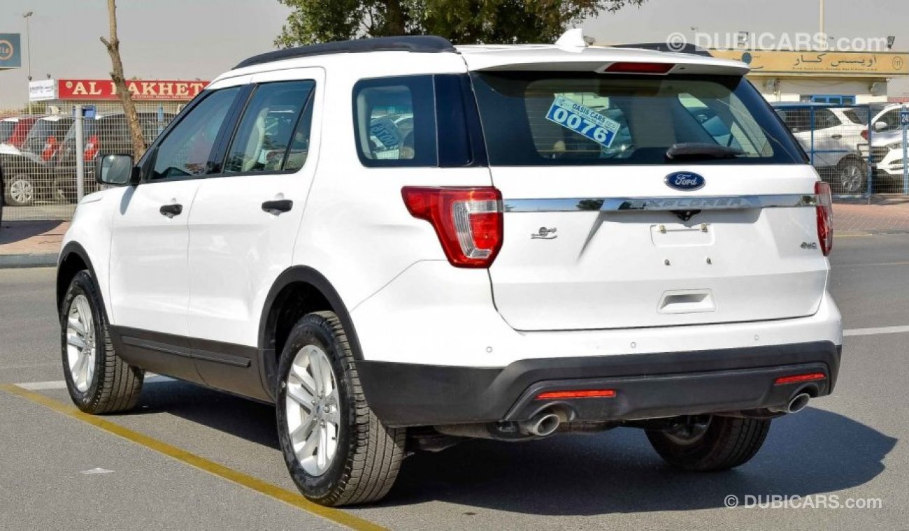 Ford Explorer r 4WD - GCC Specs - zero KM