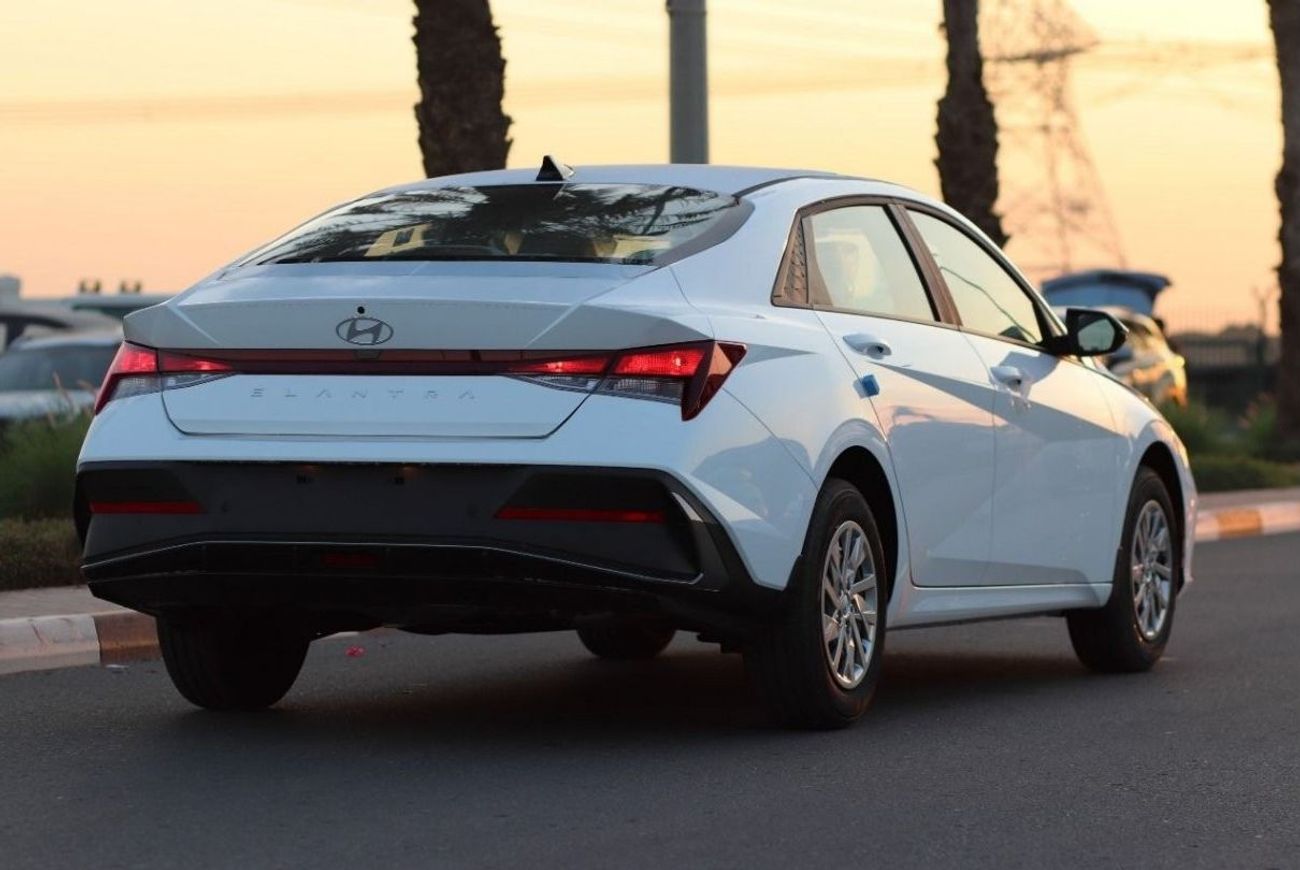 Hyundai Elantra 1.6L, FOG LIGHTS, PARKING SENSORS,MID OPTION, MODEL 2024 FOR EXPORT