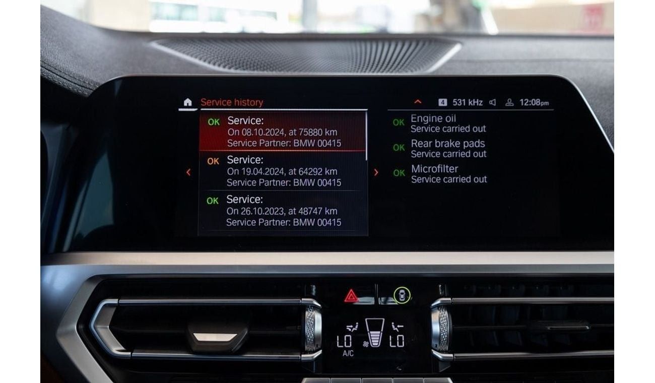 BMW 420i M Sport 2.0L BMW 420i M-Sport Convertible 2022 GCC under Agency Warranty and Service Contract with F