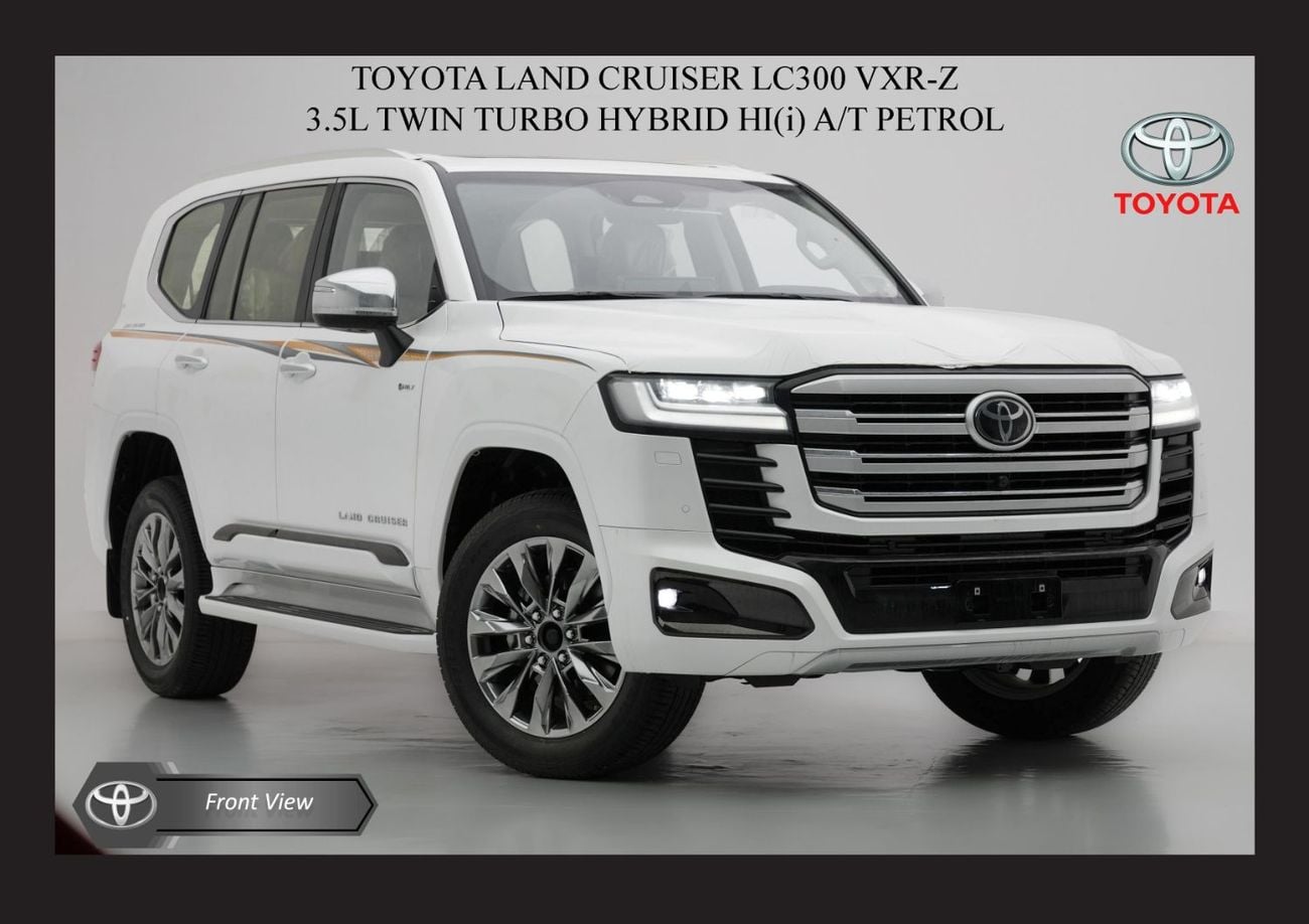 Toyota Land Cruiser #Am TOYOTA LAND CRUISER LC300 VXR-Z 3.5L TWIN TURBO HYBRID HI(i) A/T PTR 2025 Export Only