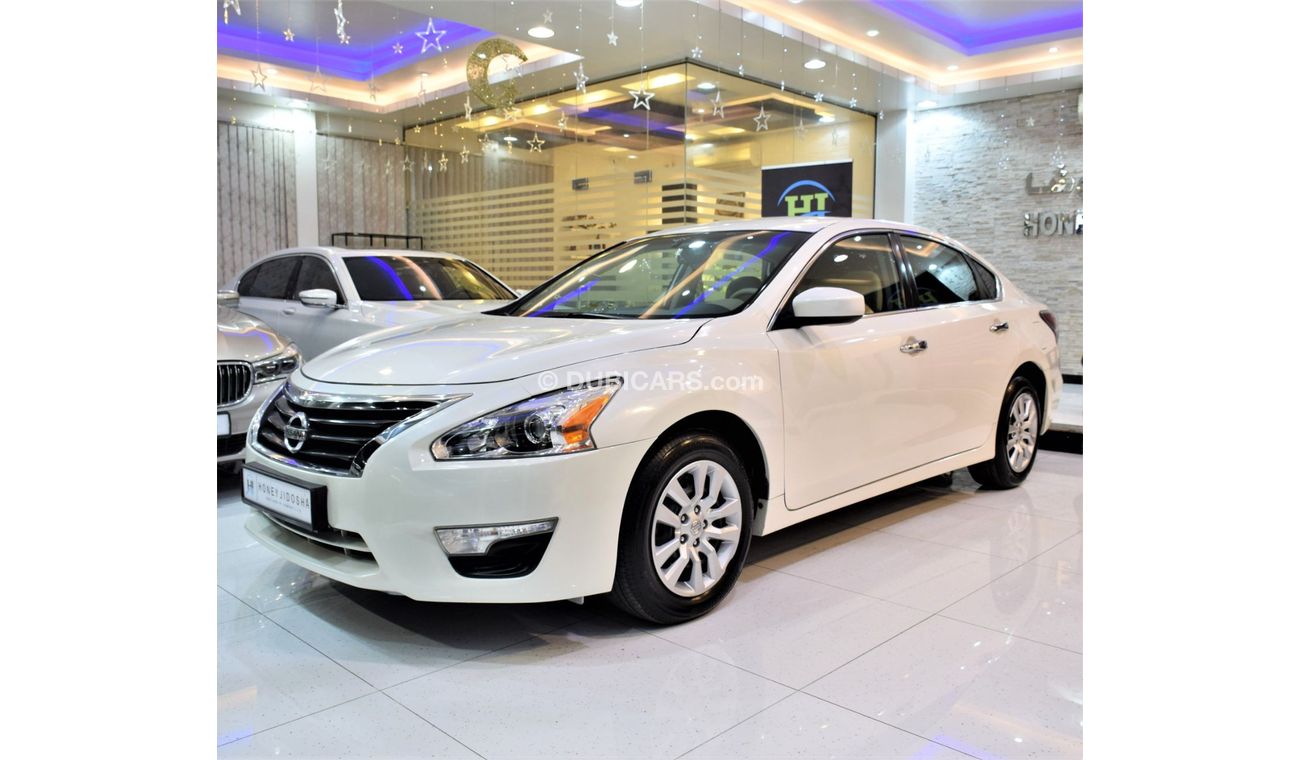 Nissan Altima AED 577 Per Month / 0% D.P | Nissan Altima 2.5 S 2016 Model!! in White Color! GCC Specs