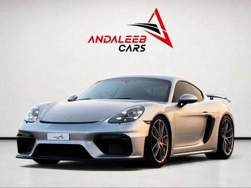 بورش كايمان 718 جي تي 4 UNDER AGENCY WARRANTY | FULL AGENCY HISTORY | GCC