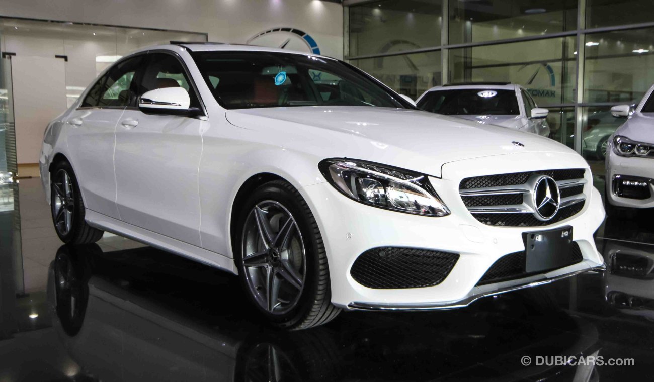 مرسيدس بنز C 250 AMG 2.0L V4 Turbo 211 hp with 2 Yrs or 60000 km Dealer Warranty