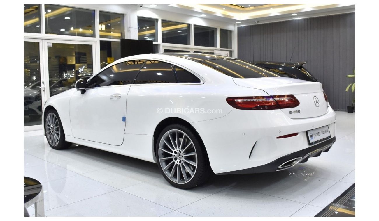 Mercedes-Benz E 450 EXCELLENT DEAL for our Mercedes Benz E450 4Matic ( 2019 Model ) in White Color Korean Specs