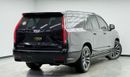 Cadillac Escalade Sport 6.2L 4WD 2023 Cadillac Escalade Sport, 2028 Cadillac Warranty + Service Pack, Excellent Condit