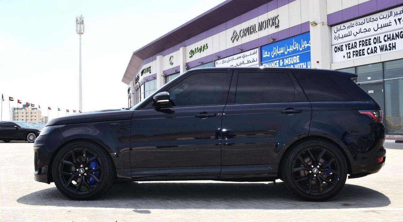 لاند روفر رينج روفر سبورت Range Rover Sport SVR V8 2016 Body kit 2020 Super clean car