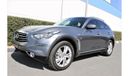 Infiniti QX70 Excellence INFINITI QX70 GULF 4X4MODEL 2016 FULL OPTIONS